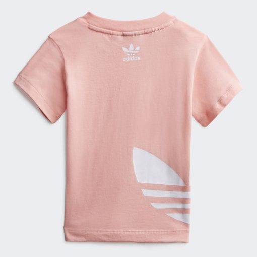 adidas Originals Side Trefoil Tee - Pink - Image 2