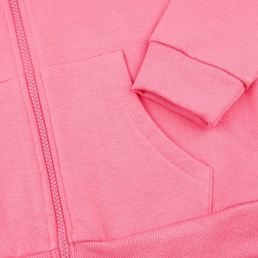 Palomino Girls Zipper Hoodie Pink - Image 3