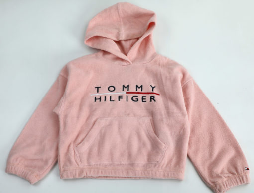 Tommy Hilfiger Girls Polar Fleece Hoodie - Pink