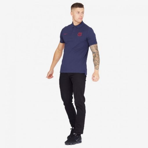 Nike Fc Barcelona Boy's Polo-Shirt - Image 2
