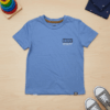 DKNY Boys Double Logo T-Shirt Sky Blue
