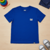 DKNY Boys Reverse Logo T-Shirt Royal Blue