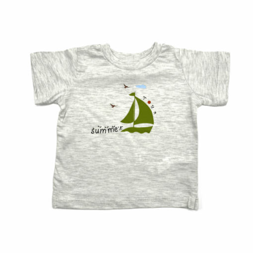 Lefties Kid's Yacht Boat Printed Summer T-Shirt