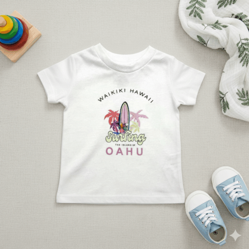 Lefties Kid's Hawaii Beach Printed T-Shirt