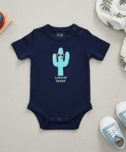 BABY GAP LOOKIN SHARP  NAVY ROMPER 13