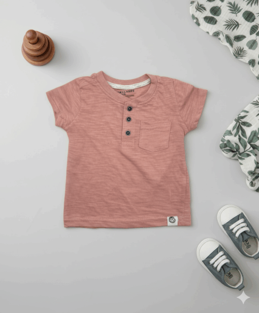 Free Planet Kids Basic Plain Pocket T-Shirt