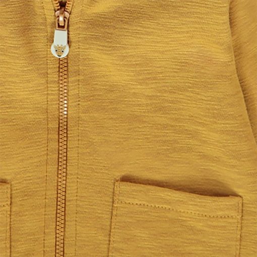 ORCHESTRA BABY BOY FLEECE VEST WITH GIRAFFE HOOD - Image 3