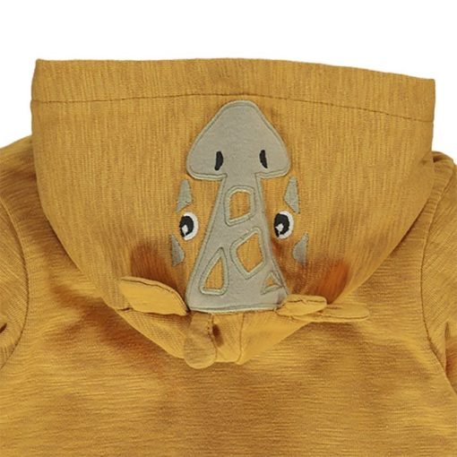 ORCHESTRA BABY BOY FLEECE VEST WITH GIRAFFE HOOD - Image 4