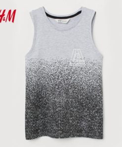 H&M KID'S SPLATTAR PRINTED TANK TOP