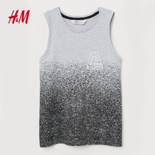 H&M KID'S SPLATTAR PRINTED TANK TOP