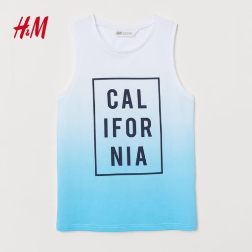 H&M KID'S CALIFORNIA GRADIENT TANK TOP