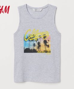 H&MKID'S CALIFORNIA PRINTED VEST TOP