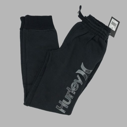 Hurley Fleece Kid Trouser-Black - Image 4