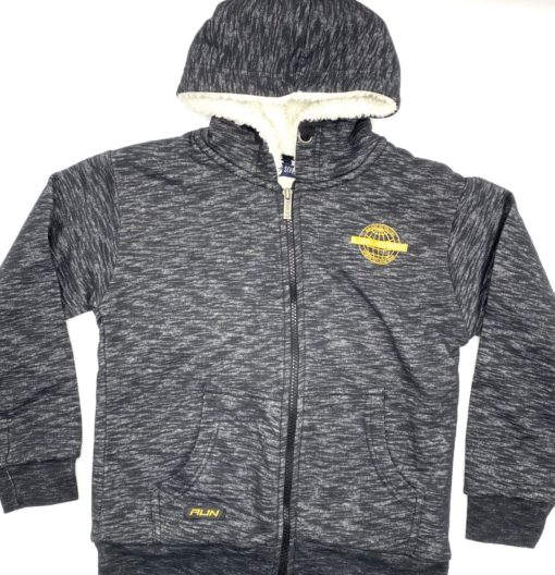 BLUE SEVEN KIDS GLOBAL MOVEMENT ZIP HOODIE