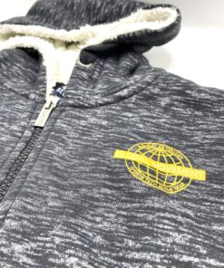 Alternative view of BLUE SEVEN KIDS GLOBAL MOVEMENT ZIP HOODIE