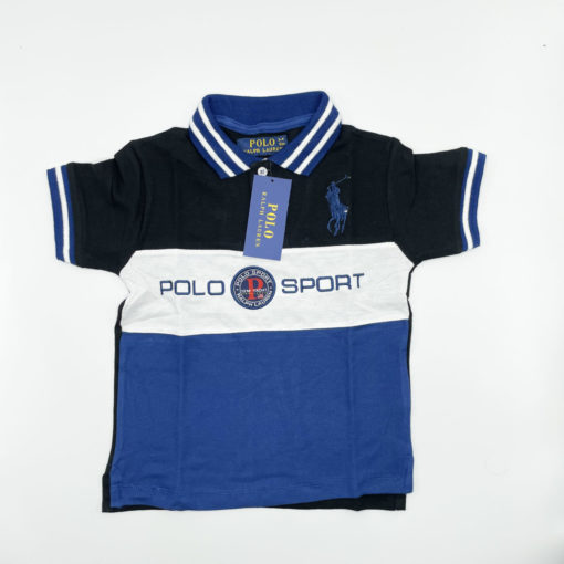Tommy Hilfiger Boys Color Block Polo - Image 2