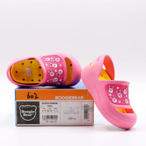 Boogie Bear 19/SS Block Sandals Pink - Image 4