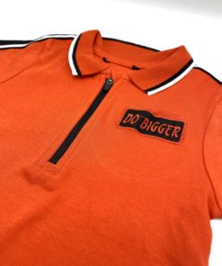 Alternative view of George Do Bigger Zip Polo Orange