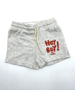 Lefties Kids Hey Boy Terry Short Grey