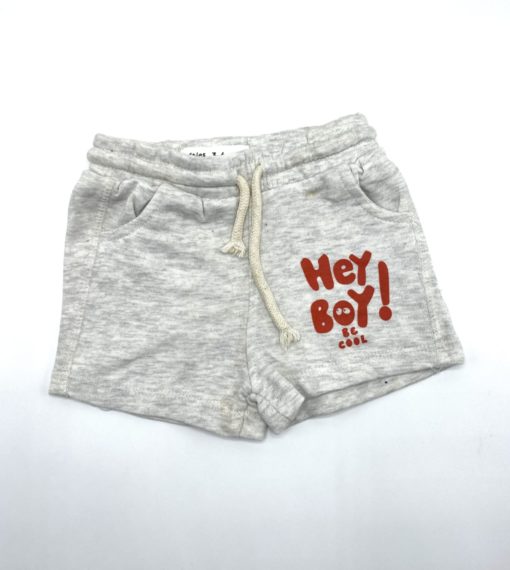 Lefties Kids Hey Boy Terry Short Grey