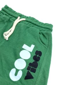 Alternative view of Lefties Kids Cool Vibes Terry Short Green