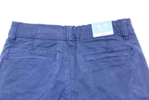 Lefties Kids Soft Cotton Chino Pants - Navy - Image 3