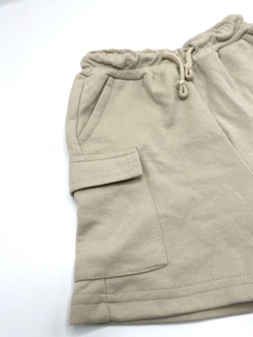 Fudo Boys Adventure Cargo Short Beige - Image 2