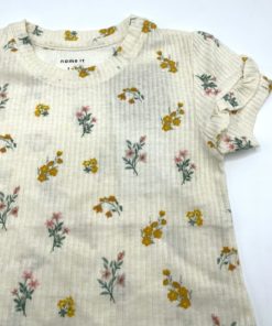 Alternative view of Name-It Girls Flora print Beige Frock