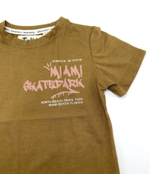 Original Marines Boys Miami Logo T-Shirt - Image 3