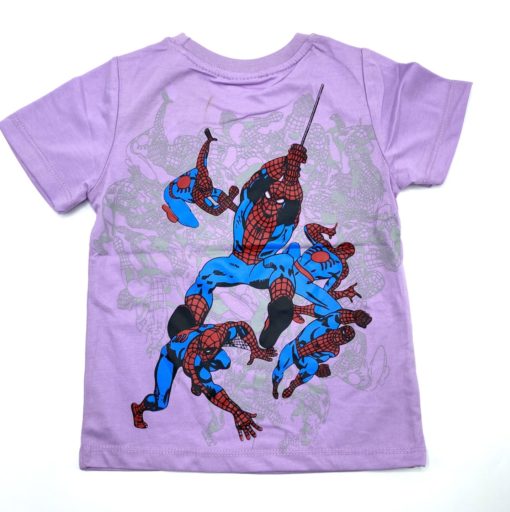 Marvel Spider Small Logo T-Shirt - Image 5