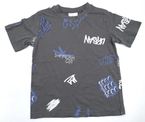 Lefties Kids Grey/White Stripes T-Shirt - Image 16