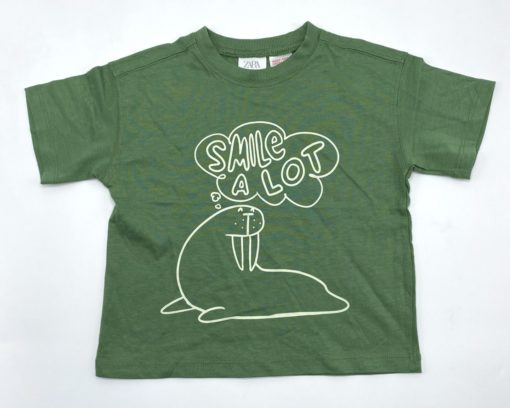 Lefties Kids Grey/White Stripes T-Shirt - Image 12