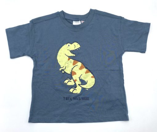 Lefties Kids Grey/White Stripes T-Shirt - Image 18