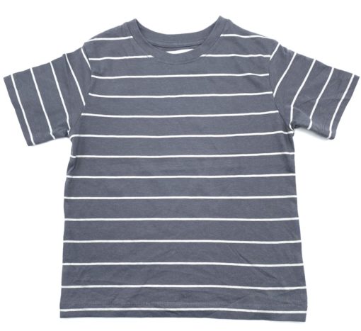 Lefties Kids Grey/White Stripes T-Shirt - Image 19