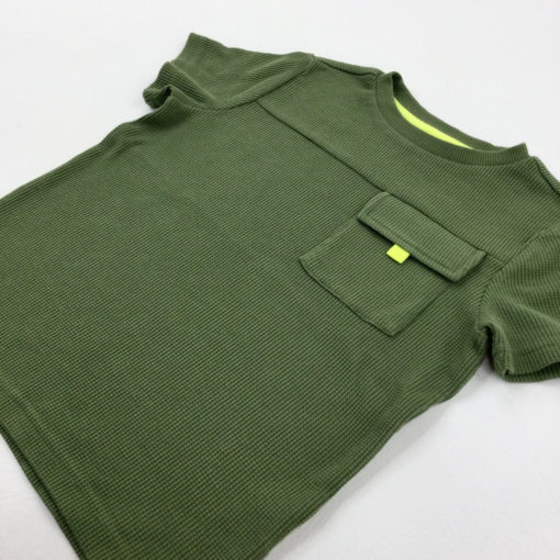 F&F Kids Waffle Cotton T-Shirts - Image 3