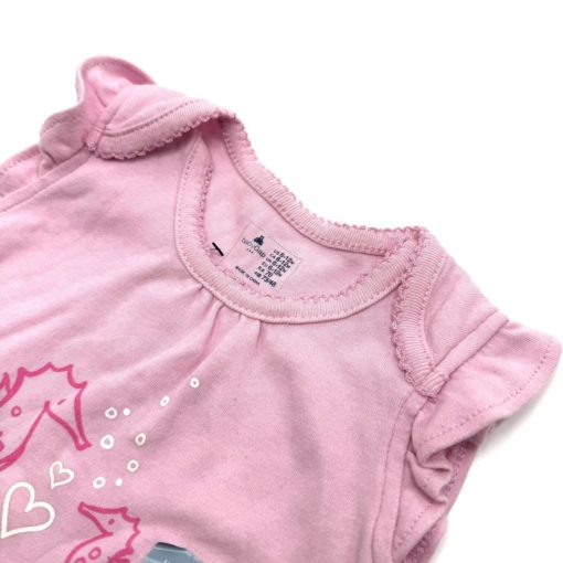 BABY GAP HEART LOGO ROMPER 3 - Image 2