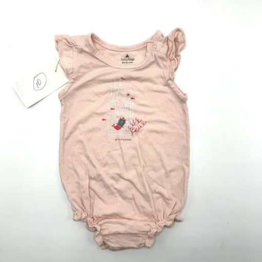 BABY GAP PRINTING FISH LOGO ROMPER 10 - Image 3