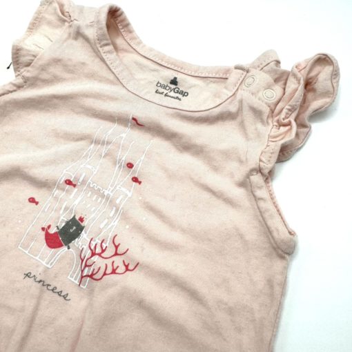 BABY GAP PRINTING FISH LOGO ROMPER 10 - Image 2