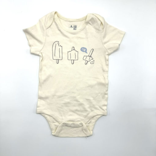 BABY GAP ICE CREAM LOGO BABAY ROMPER 19