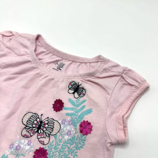 BABY GAP FLOWER LOGO ROMPER 20 - Image 2