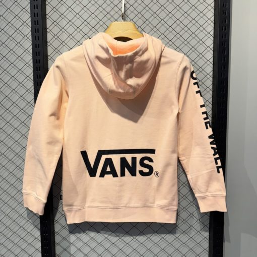 VANS YOUTH LOGO PRINT ON BACK SIDE HOODIE