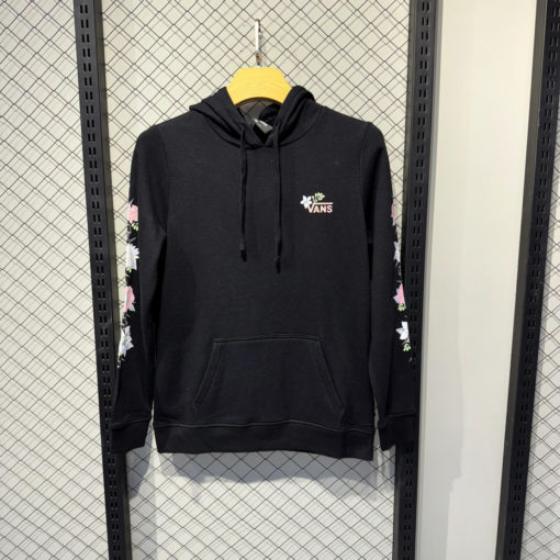 VANS YOUTH FLORAL LOGO FLEECE HOODIE
