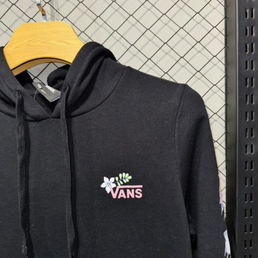 VANS YOUTH FLORAL LOGO FLEECE HOODIE - Image 2