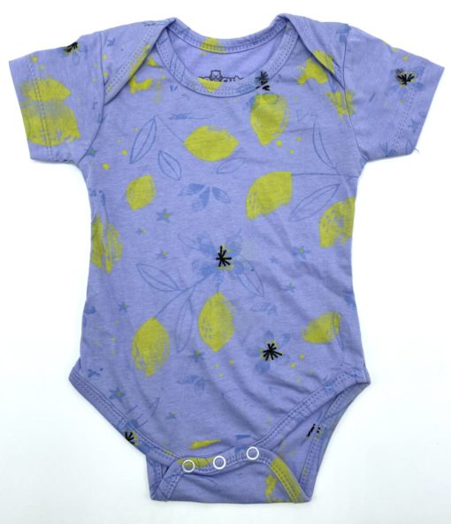 So Cute Kids Lemon Print Romper