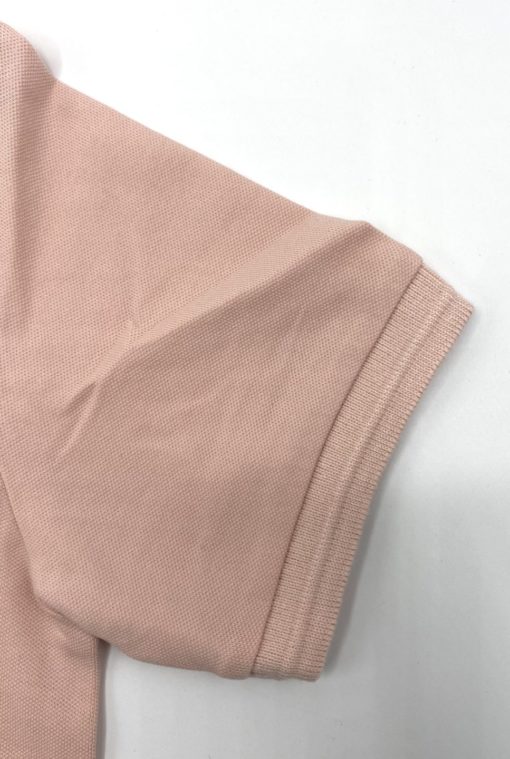 Lacoste Boys Stretch Pique Polo Peach - Image 3