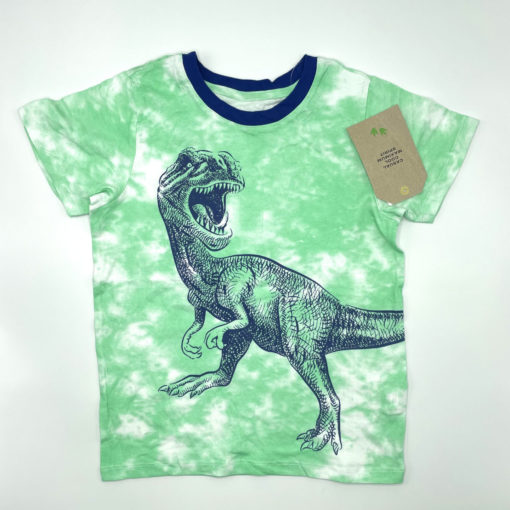 Maximus Rex Kids Tie & Dye Green T-Shirt