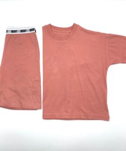 Alternative view of DKNY Girl's Soft Cotton Jersey 2 Piece Set