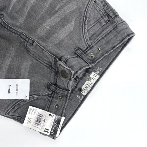 Inextenso Boys Power Stretch Denim - 2 Buttons Grey - Image 2