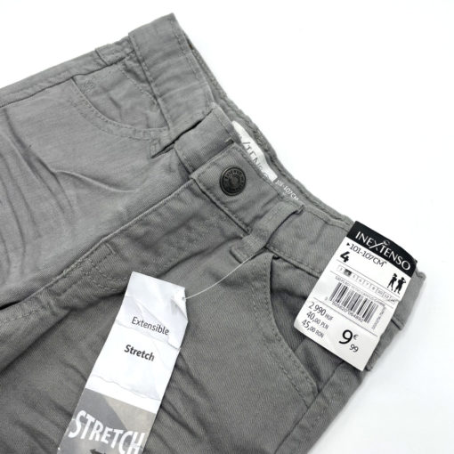 Inextenso Boys Power Stretch Denim - Light Grey - Image 3