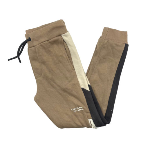George Kids Limitless 2 Piece Fleece Tracksuit - Khaki - Image 3